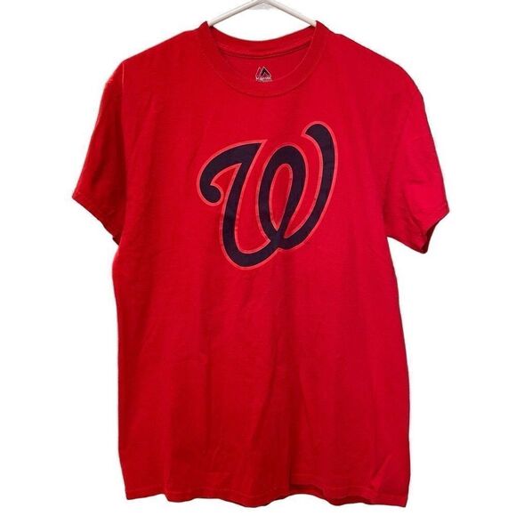 Majestic TShirt Adult M Washington Nationals Doc Doolittle #63 Baseball MLB Swag - Picture 1 of 6